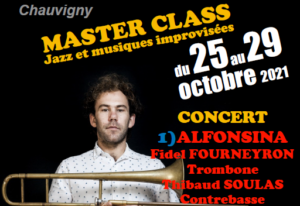 Lire la suite à propos de l’article Stage de Jazz à Chauvigny du 25 au 29 octobre 2021