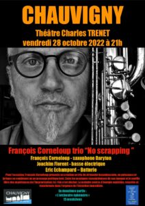 Lire la suite à propos de l’article Concert de François Corneloup trio à Chauvigny