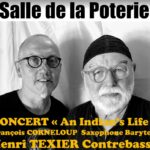 25 octobre Orchestre éphémère de Jazz avec Henri TEXIER et Francois CORNELOUP