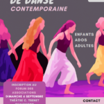 1er rendez-vous au forum des associations dimanche 6 septembre de 10h à 17h